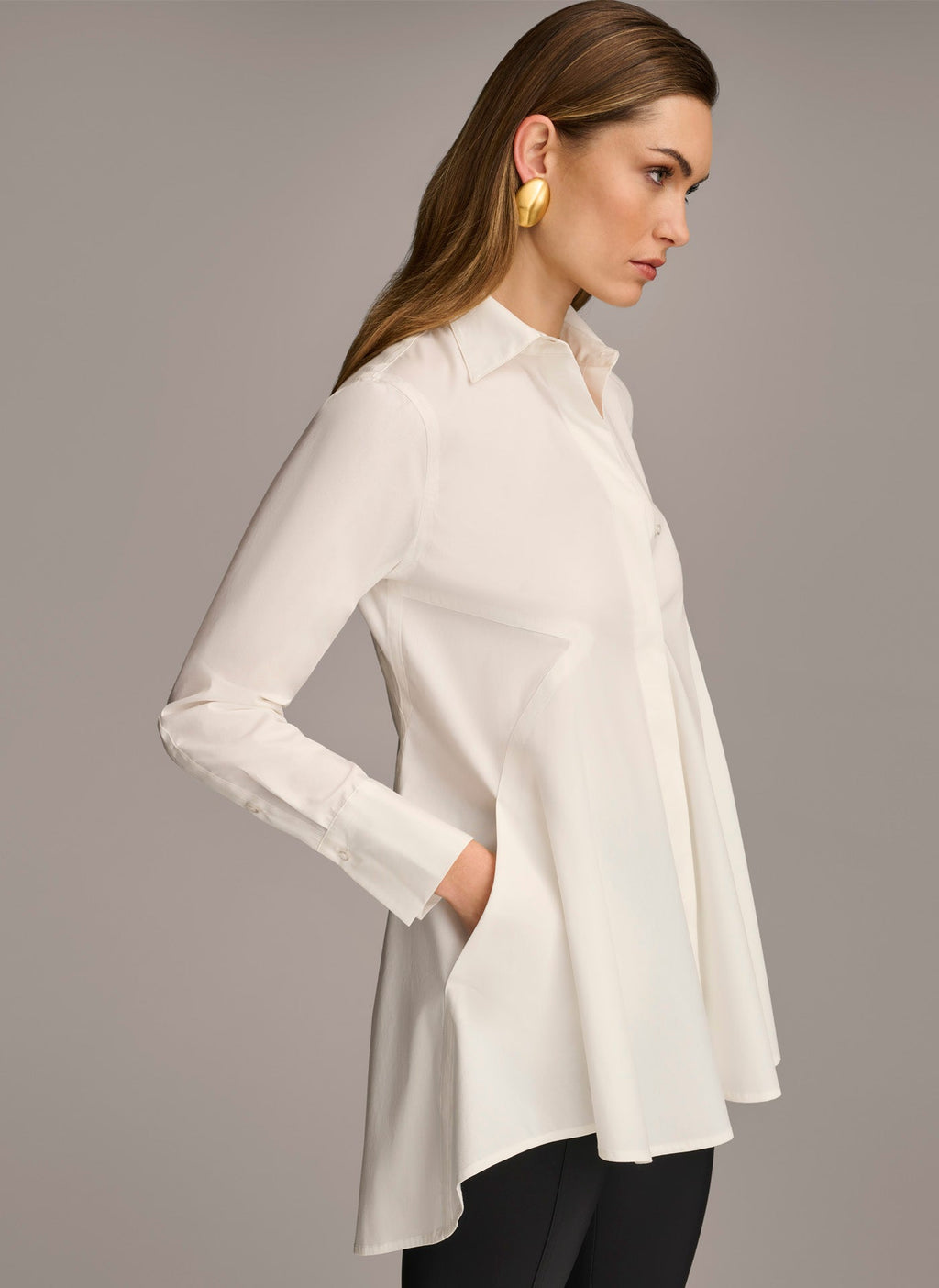 LONG SLEEVE A-LINE TUNIC
