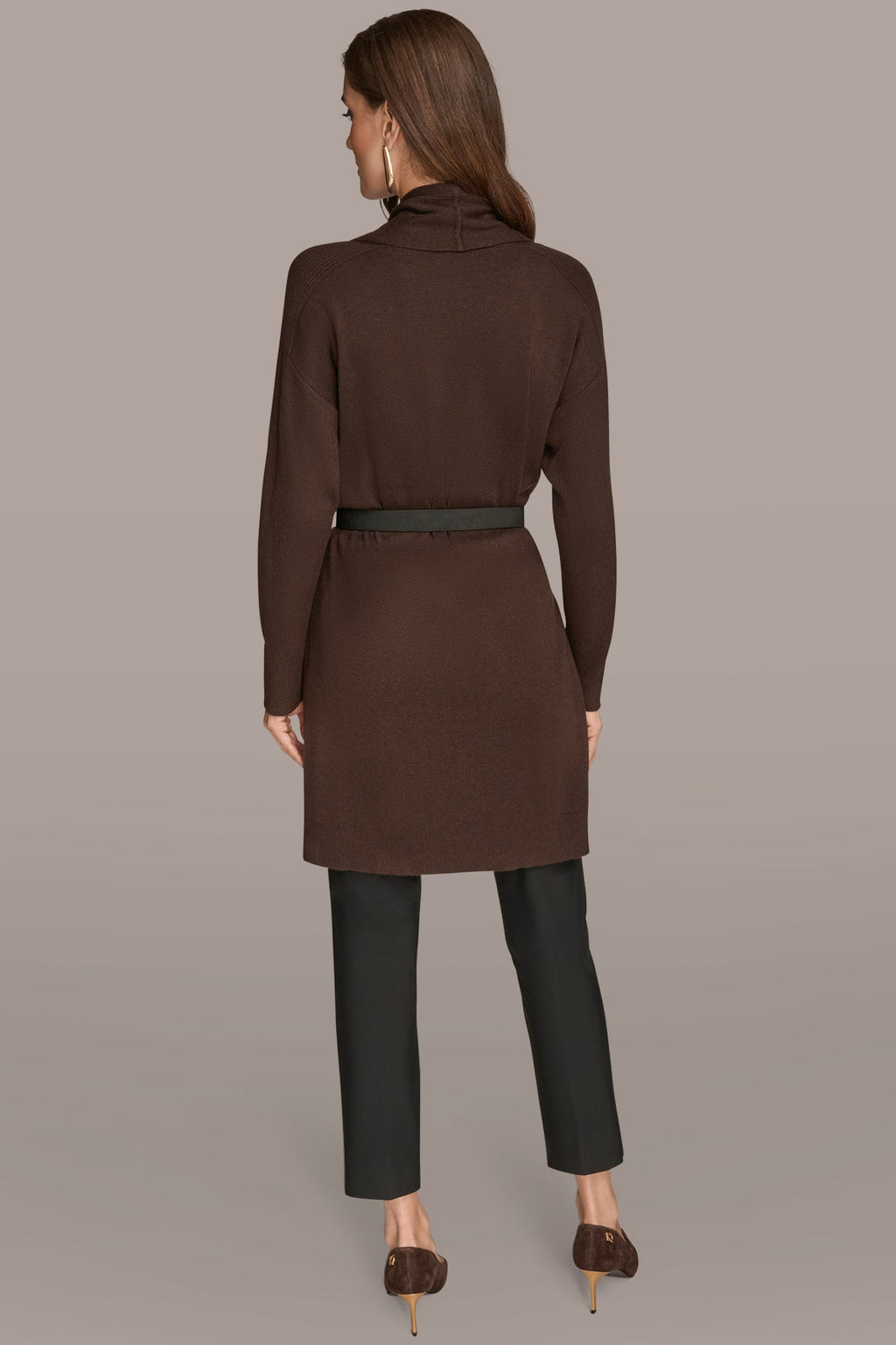 V-NECK LONG CARDIGAN