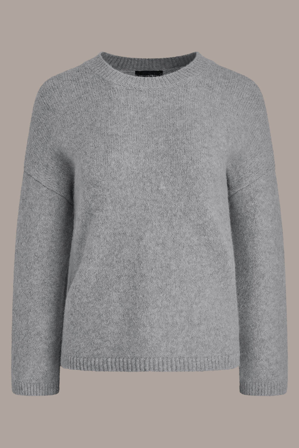 OVERSIZED LONG SLEEVE CREW-NECK SWEATER