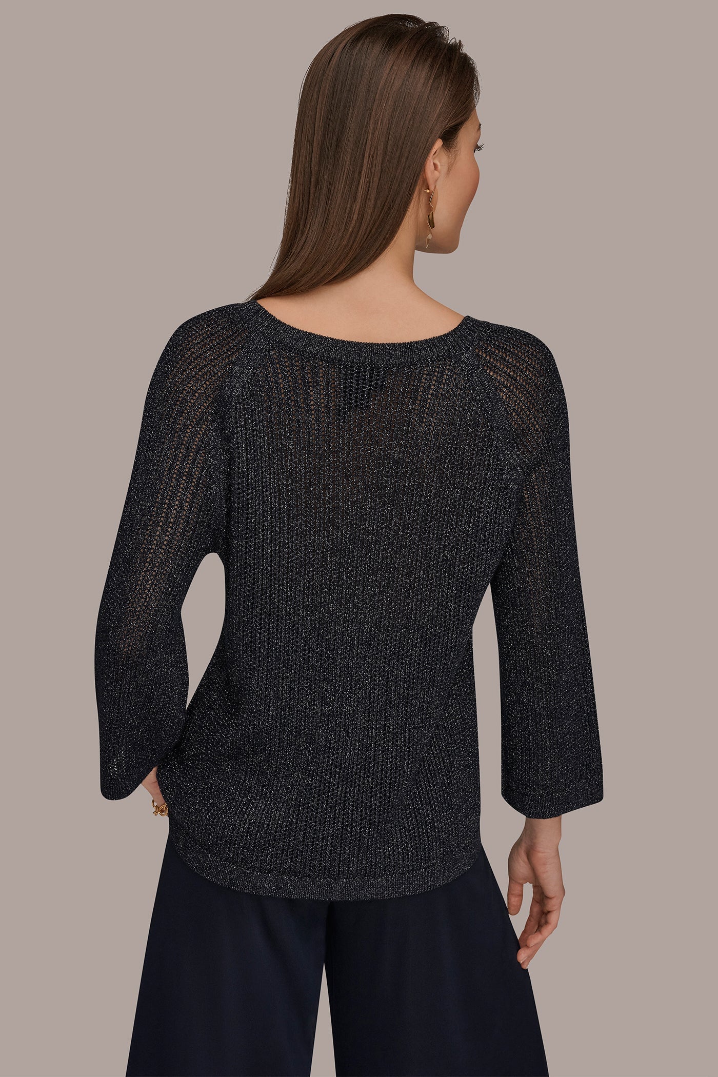 BOAT NECK DOLMAN SWEATER